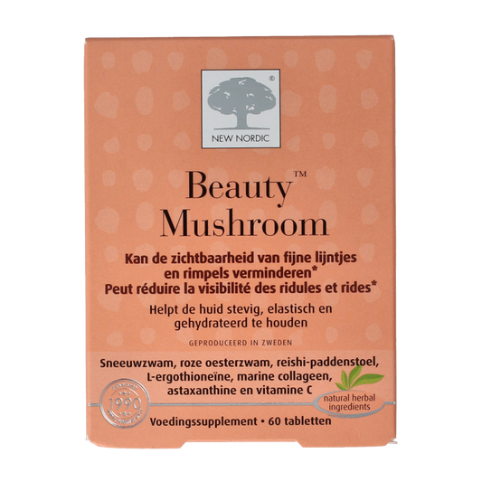 New Nordic Beauty mushroom 60 Tabletten