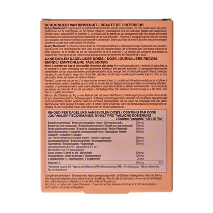 New Nordic Beauty mushroom 60 Tabletten