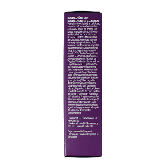 New Nordic Blue berry eyebright 60.00 Tabletten