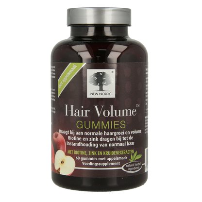 New Nordic Hair volume 60.00 Gummies