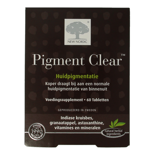 New Nordic Skin care pigment clear 60.00 Tabletten