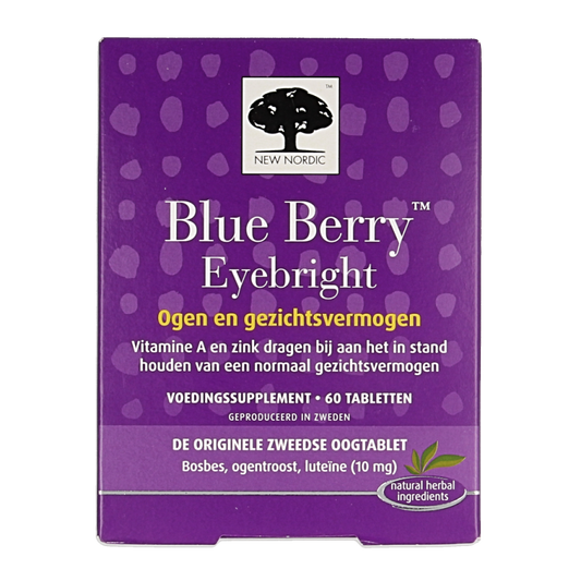 New Nordic Blue berry eyebright 60 Tabletten