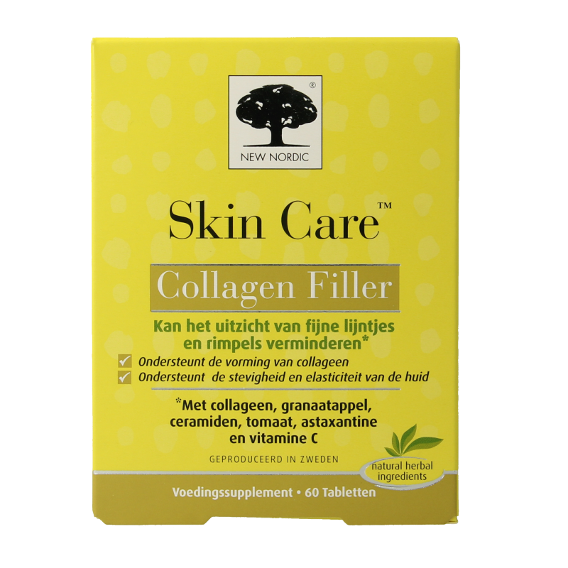 New Nordic Skin care collagen filler 60 Tabletten