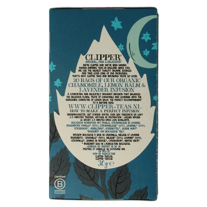 Clipper Snore & peace bio 20.00 Zakjes