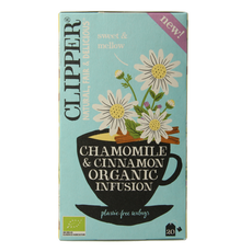 Clipper Chamomile & cinnamon organic infusion bio 20.00 Zakjes
