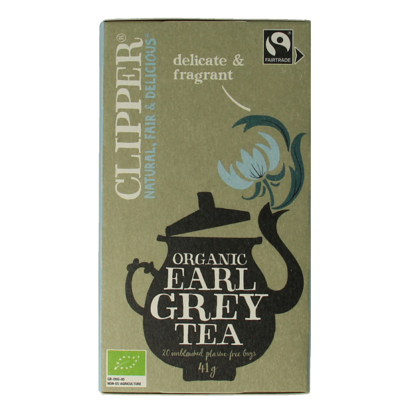 Clipper Earl grey tea bio 20 Zakjes