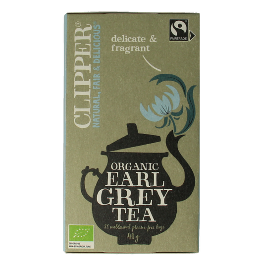 Clipper Earl grey tea bio 20 Zakjes