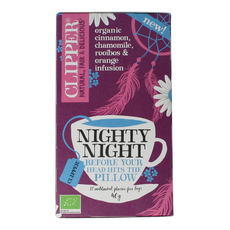 Clipper Kruidenthee nighty night bio 20.00 Zakjes