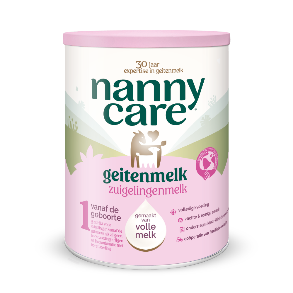 Nannycare Zuigelingenmelk geitenmelk 1 800 Gram