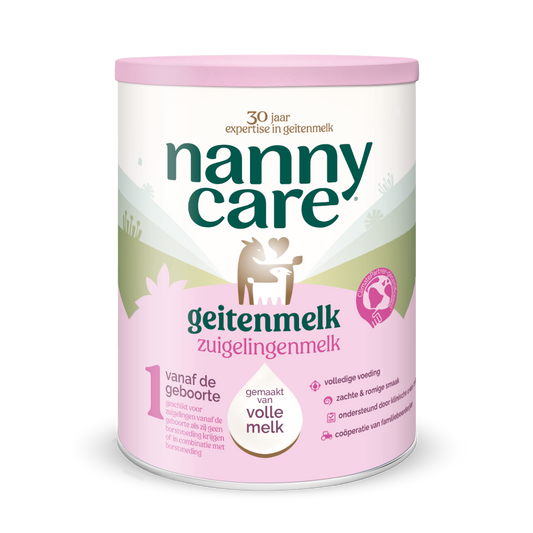 Nannycare Zuigelingenmelk geitenmelk 1 800.00 Gram