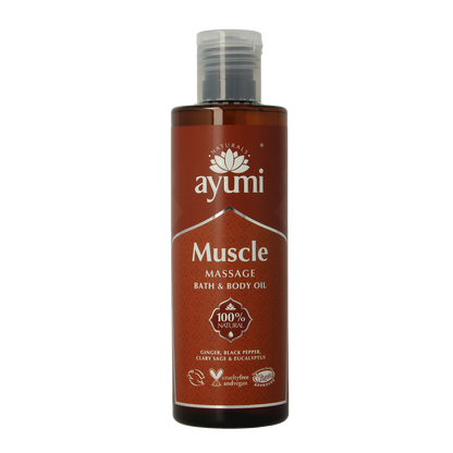 Ayumi Muscle massage & body oil 250.00 Milliliter