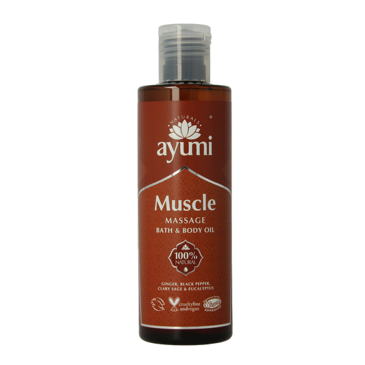 Ayumi Muscle massage & body oil 250 Milliliter