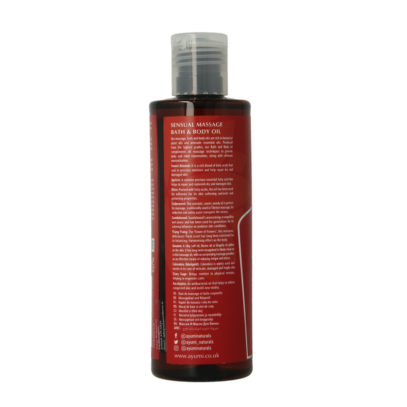 Ayumi Sensual massage & bodyoil 250 Milliliter