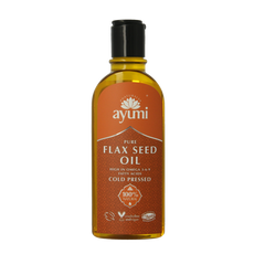 Ayumi Pure flax seed oil cold pressed 150.00 Milliliter