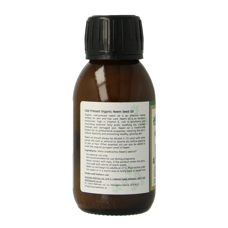 Ayumi Neem oil cold organic cold pressed 100 Milliliter