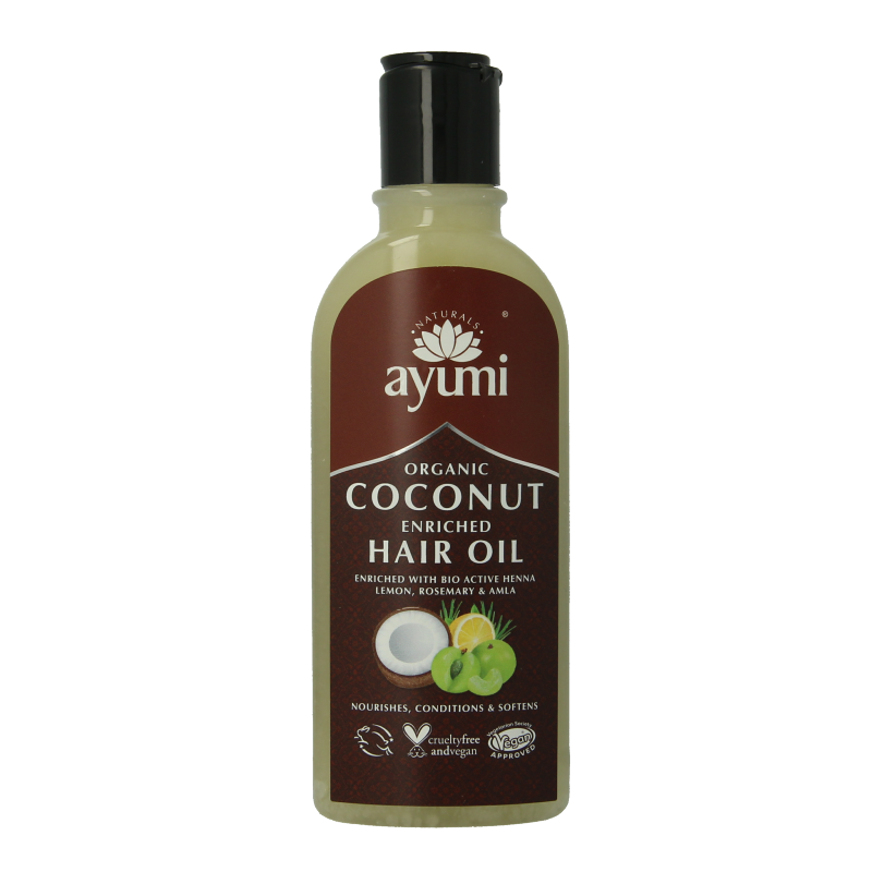 Ayumi Hair oil coconut enriched 150 Milliliter