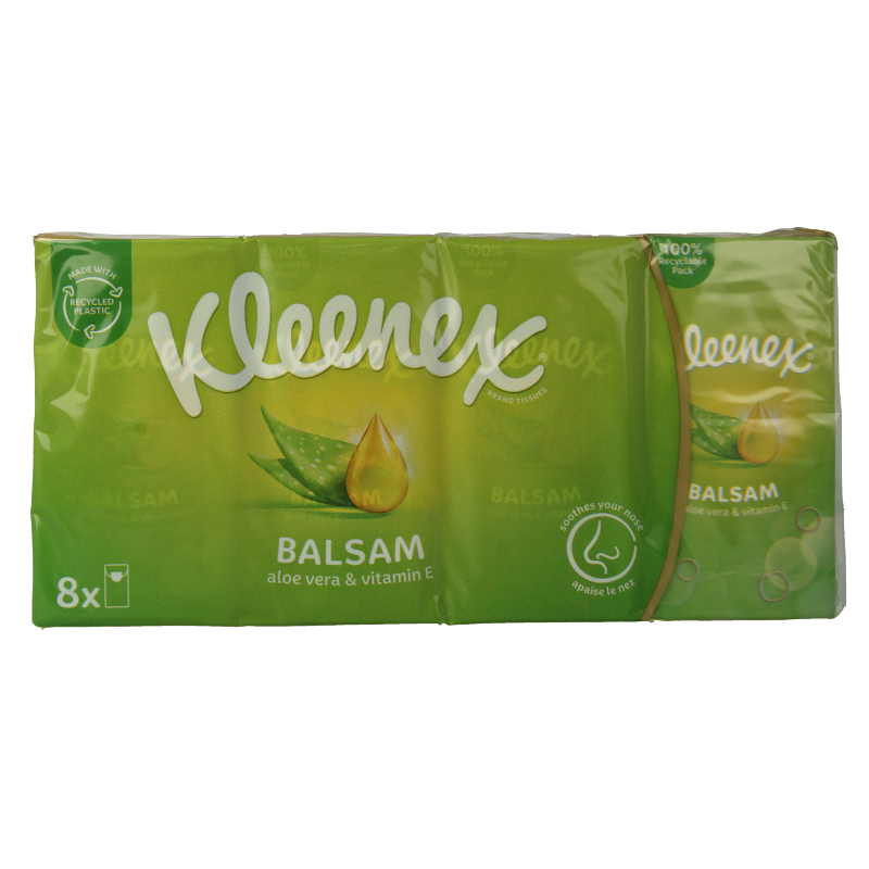 Kleenex Balsam zakdoekjes 8 Stuks