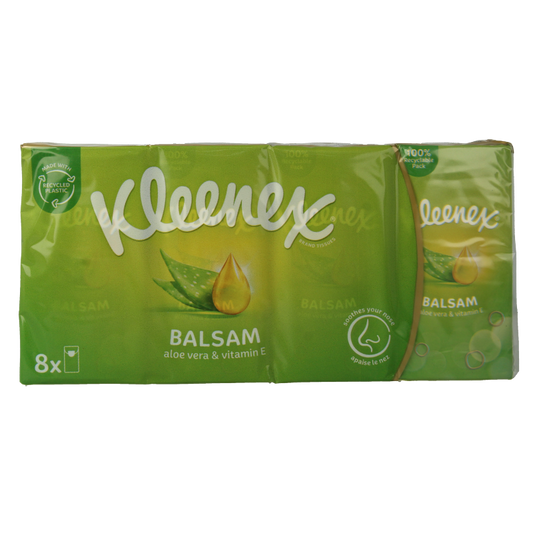 Kleenex Balsam zakdoekjes 8 Stuks