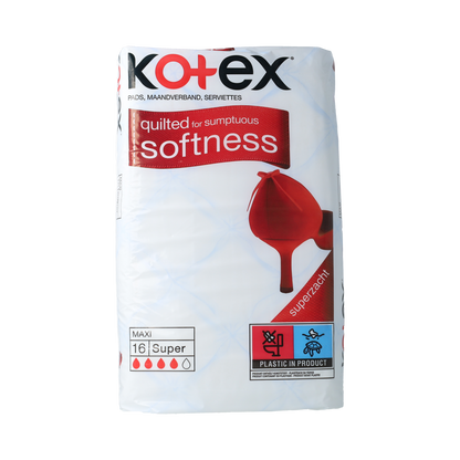 Kotex Maxi super 16.00 Stuks