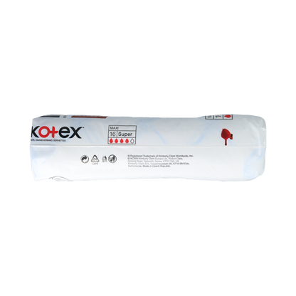 Kotex Maxi super 16.00 Stuks