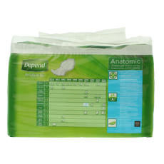 Depend Anatomic normaal 16.00 Stuks