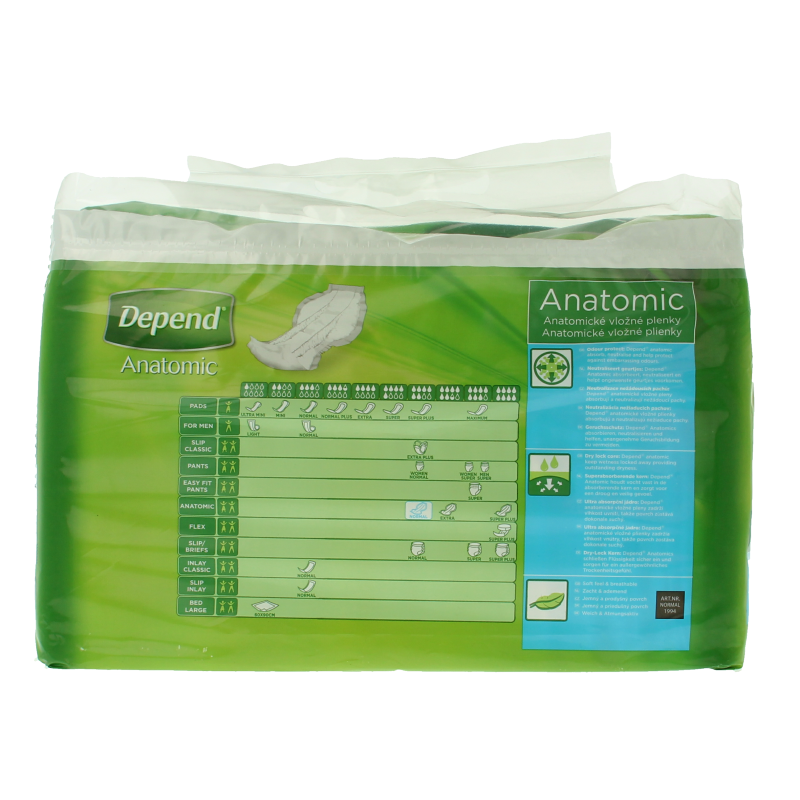 Depend Anatomic normaal 16 Stuks