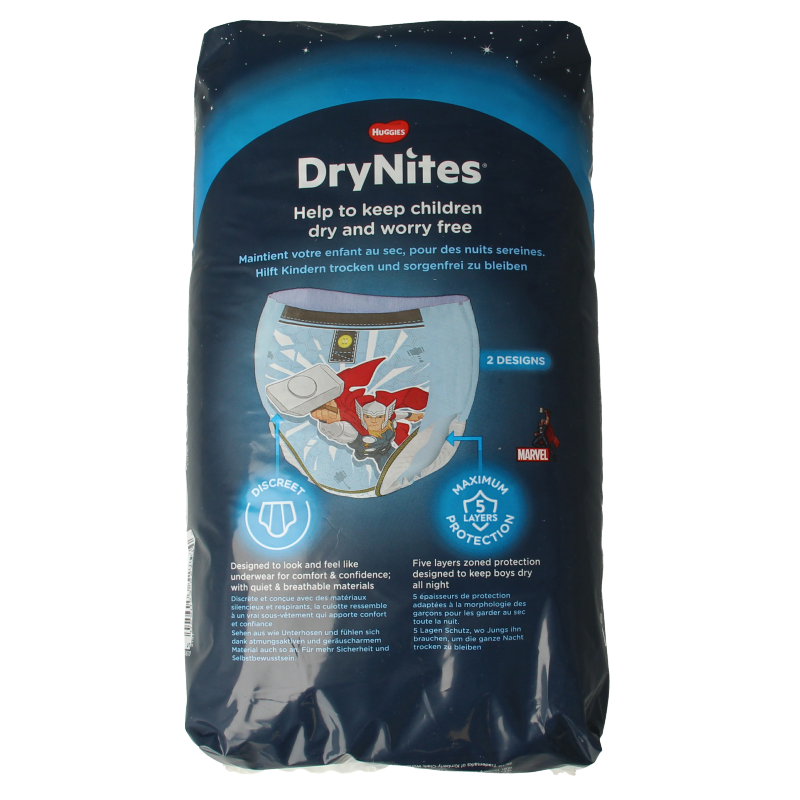 Huggies Drynites boy 4-7 jaar 10 Stuks