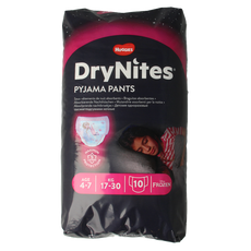 Huggies Drynites girl 4-7 jaar 10 Stuks