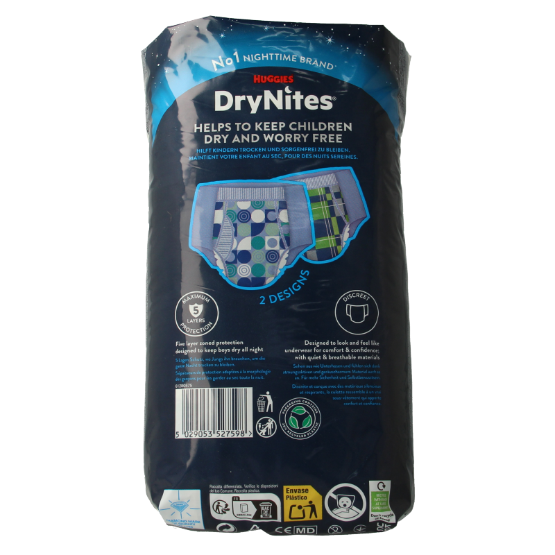 Huggies Drynites boy 8-13 jaar 9 Stuks