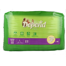 Depend Flex super+ maat L 14.00 Stuks