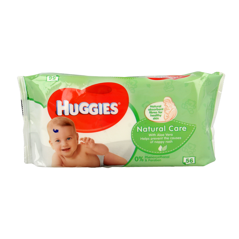 Huggies Wipes naturalcare 56 Stuks