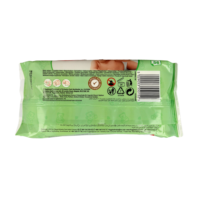 Huggies Wipes naturalcare 56 Stuks