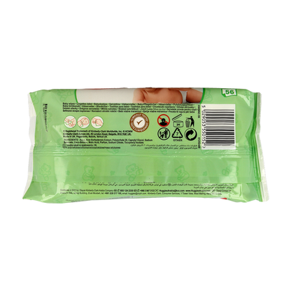 Huggies Wipes naturalcare 56.00 Stuks