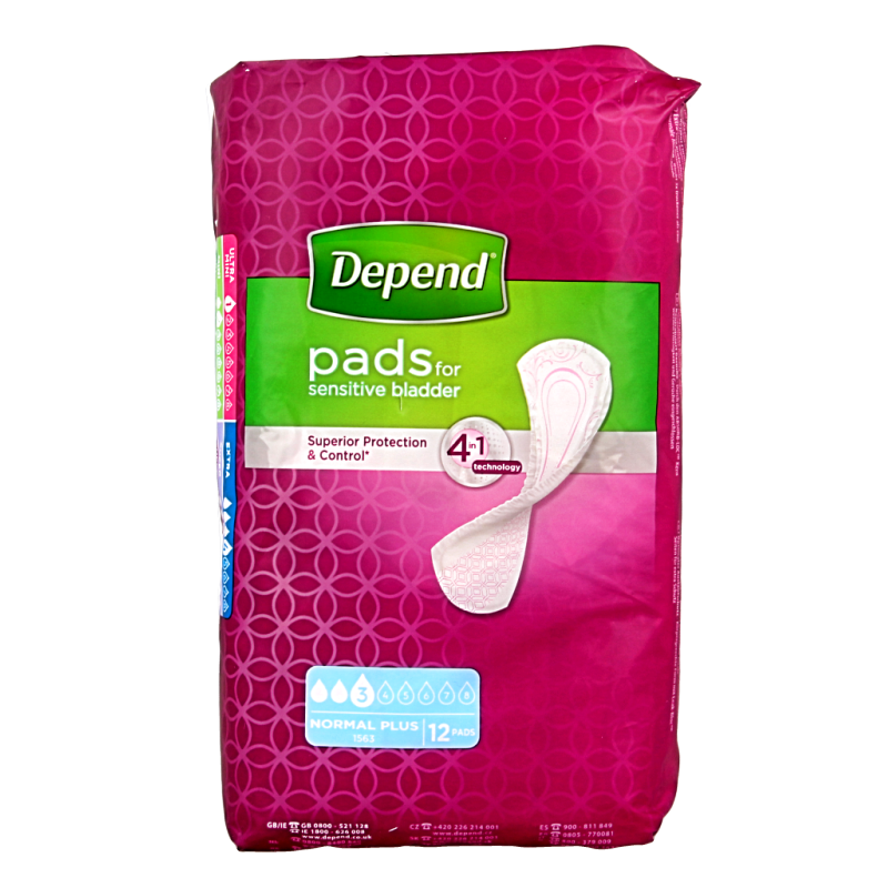 Depend Normaal plus 12 Stuks
