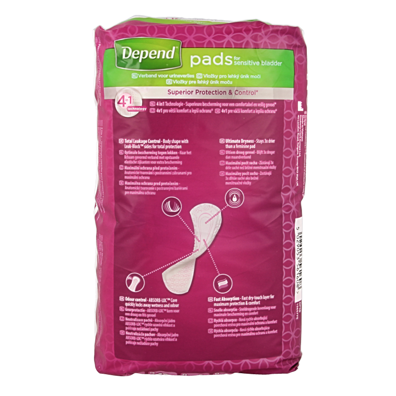 Depend Verband super 8 Stuks