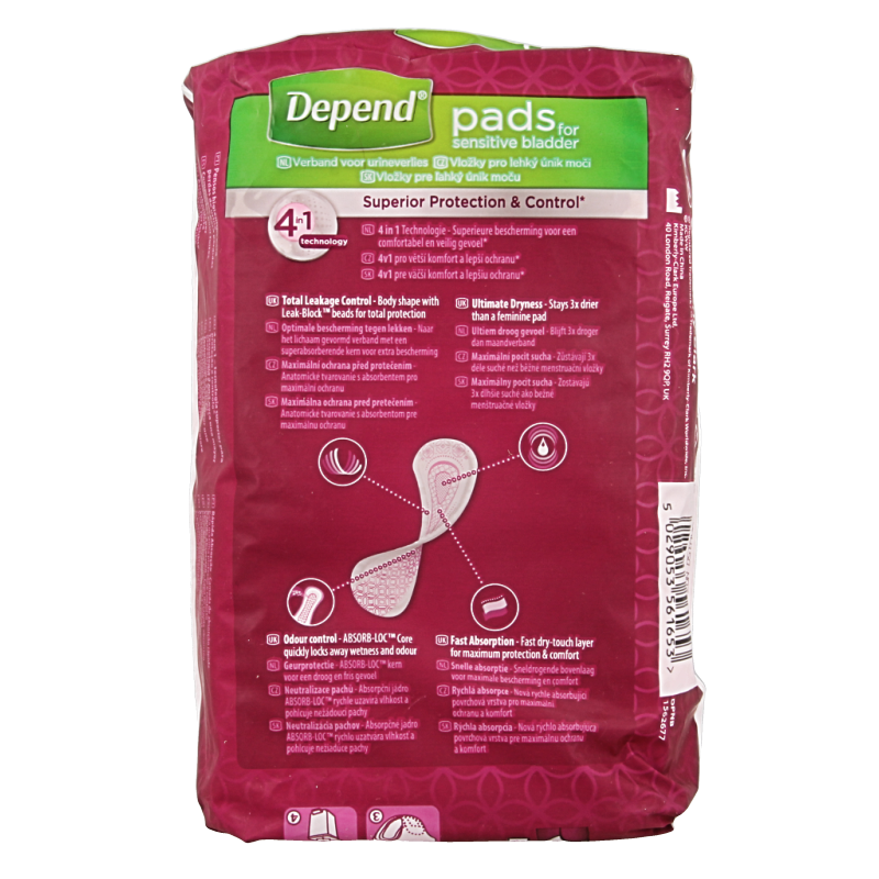 Depend Verband normaal 14 Stuks