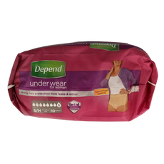 Depend Pants female super maat S/M 10.00 Stuks
