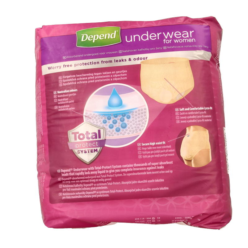 Depend Pants super maat L 9 Stuks