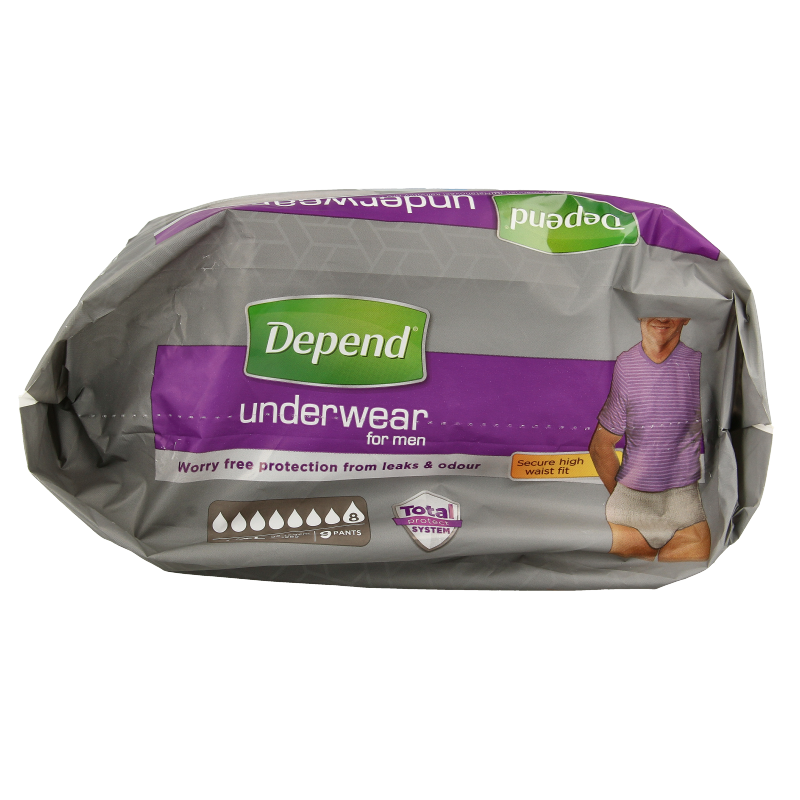 Depend Pants men super maat L/XL 9 Stuks