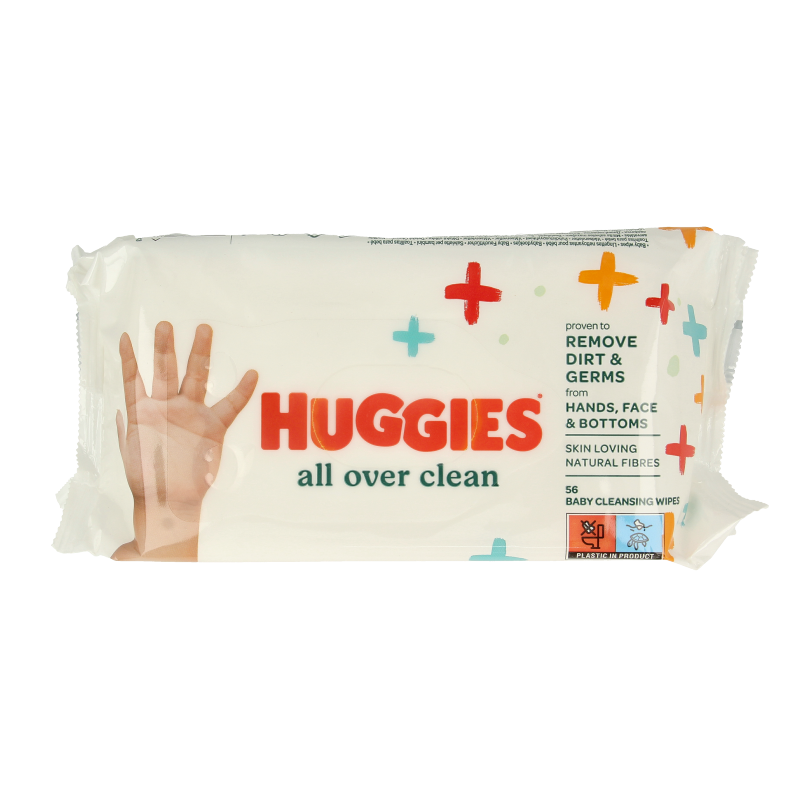Huggies Doekjes all over clean 56 Stuks