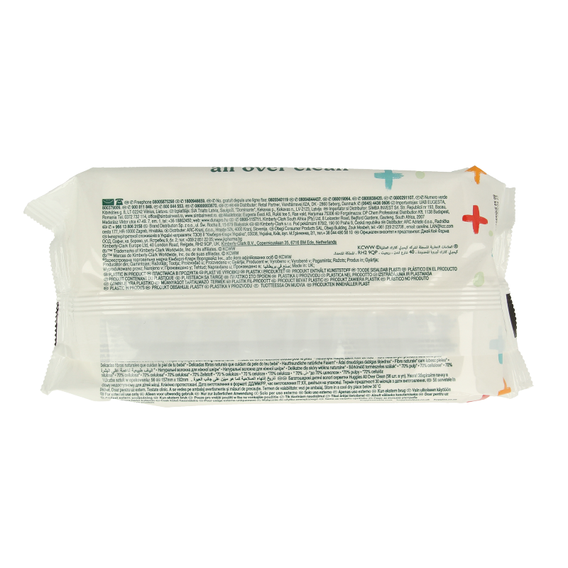 Huggies Doekjes all over clean 56 Stuks