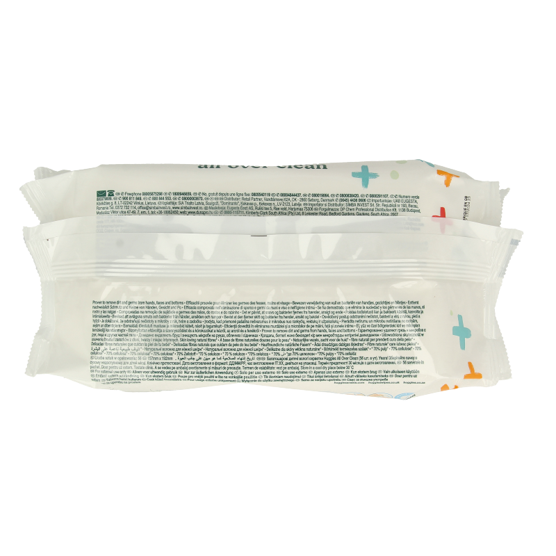 Huggies Doekjes all over clean 56 Stuks