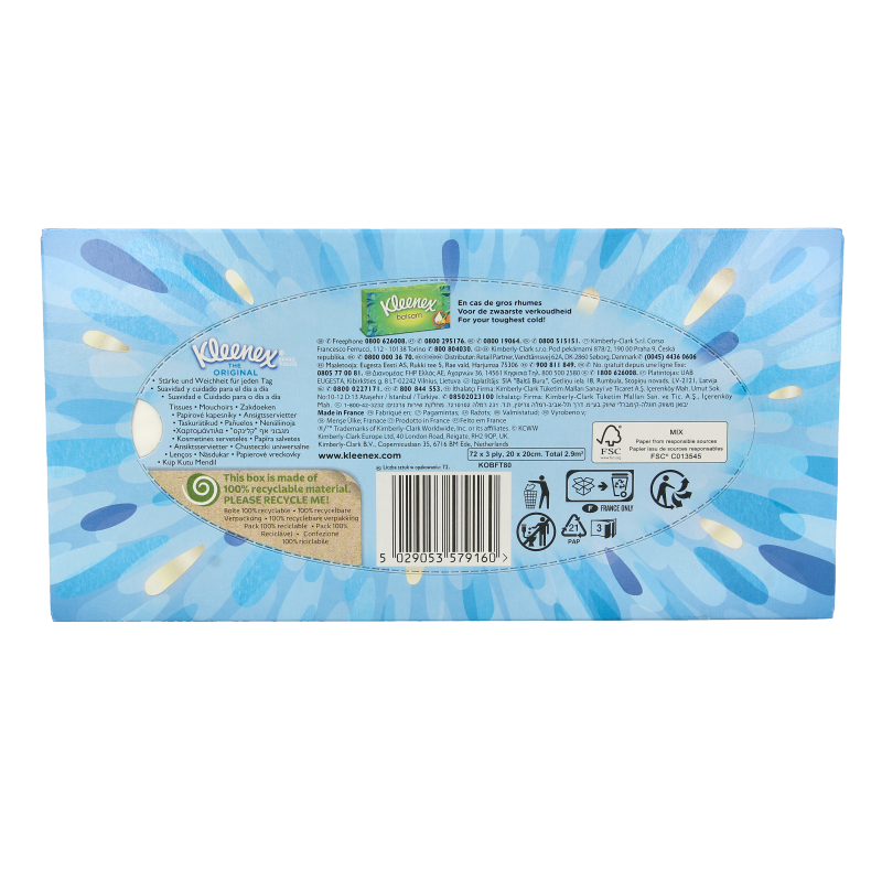 Kleenex Tissues original 72 Stuks