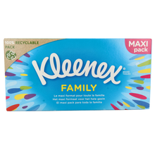 Kleenex Family maxi tissue 128.00 Stuks