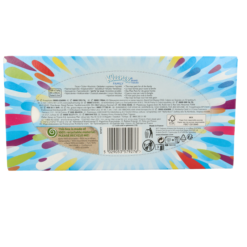 Kleenex Family maxi tissue 128 Stuks