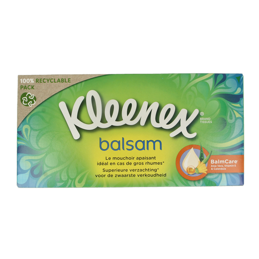 Kleenex Balsam tissue box 64 Stuks