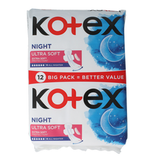 Kotex Ultra soft duo 12 Stuks