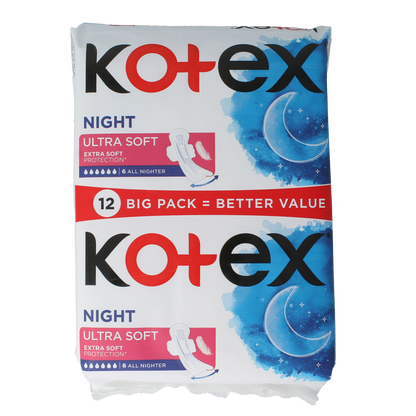 Kotex Ultra soft duo 12.00 Stuks