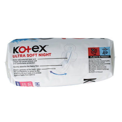 Kotex Ultra soft duo 12.00 Stuks