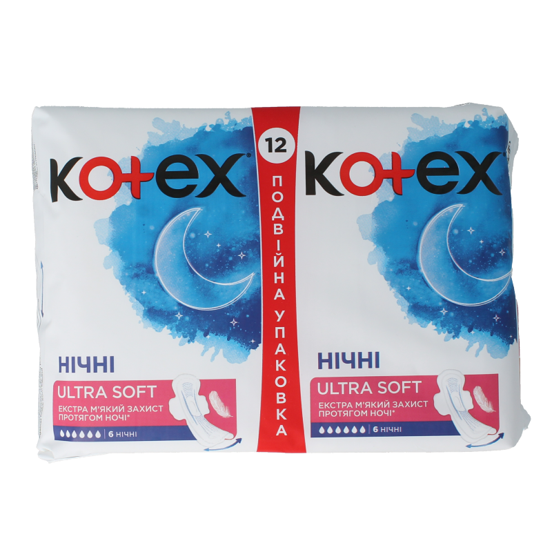 Kotex Ultra soft duo 12 Stuks